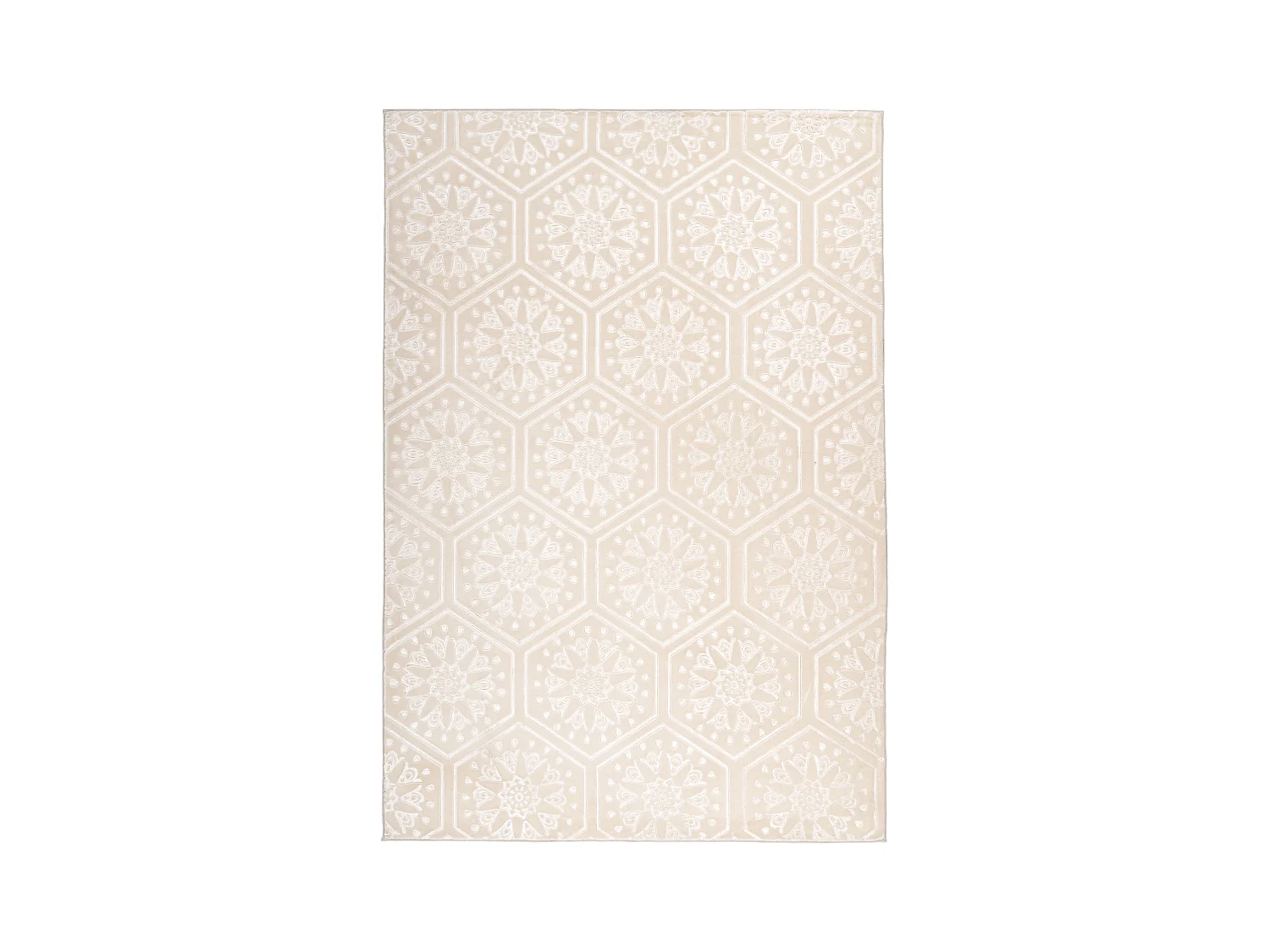 Vloerkleed - Valencia 200 Creme 120cm x 170cm