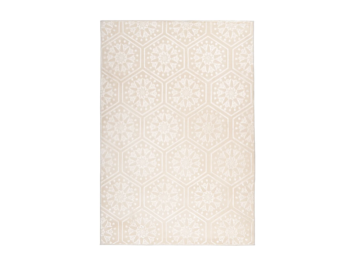 Vloerkleed - Valencia 200 Creme 120cm x 170cm