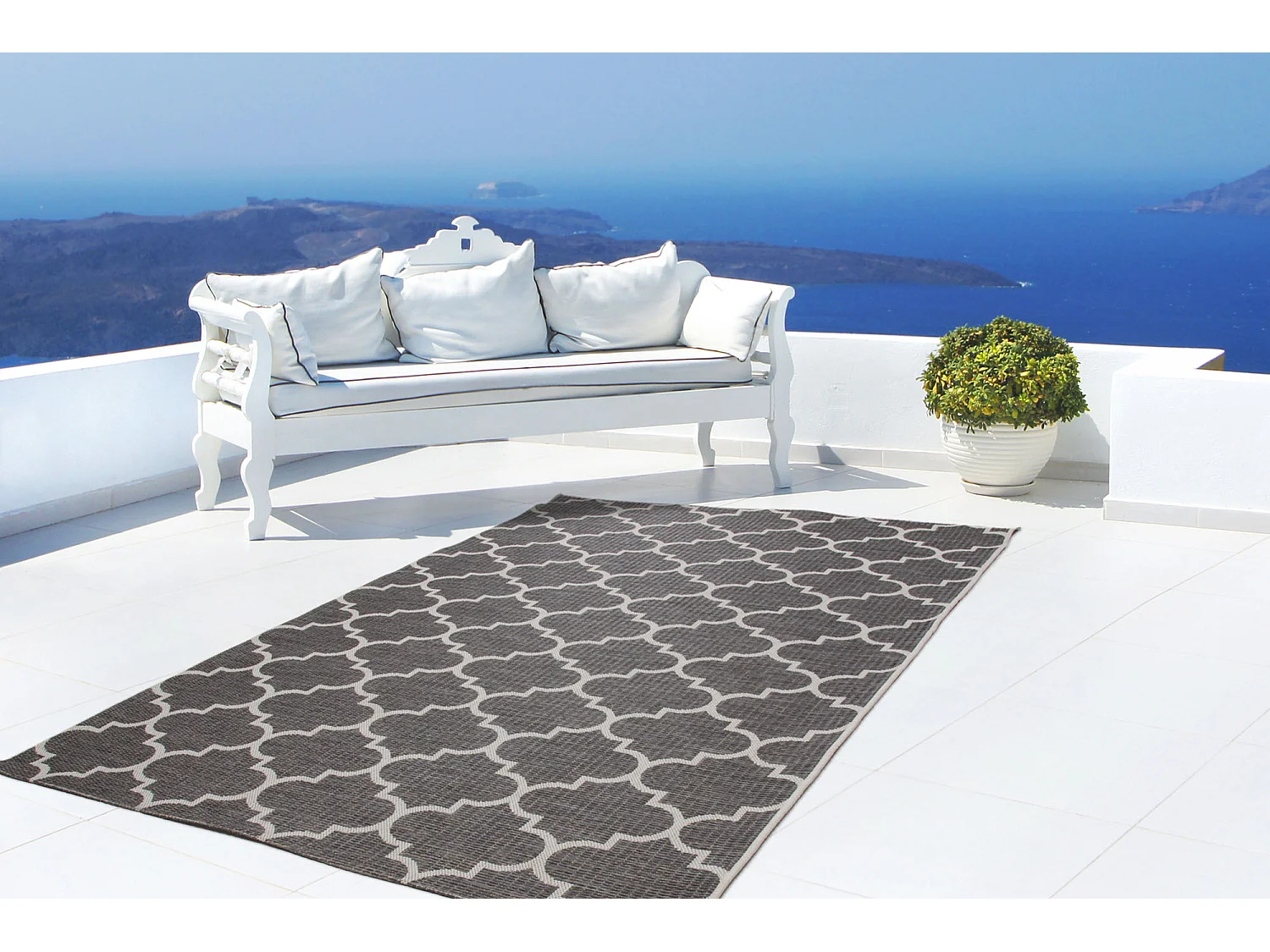 Tapis - Indonesia - Batu Gris 160cm x 230cm
