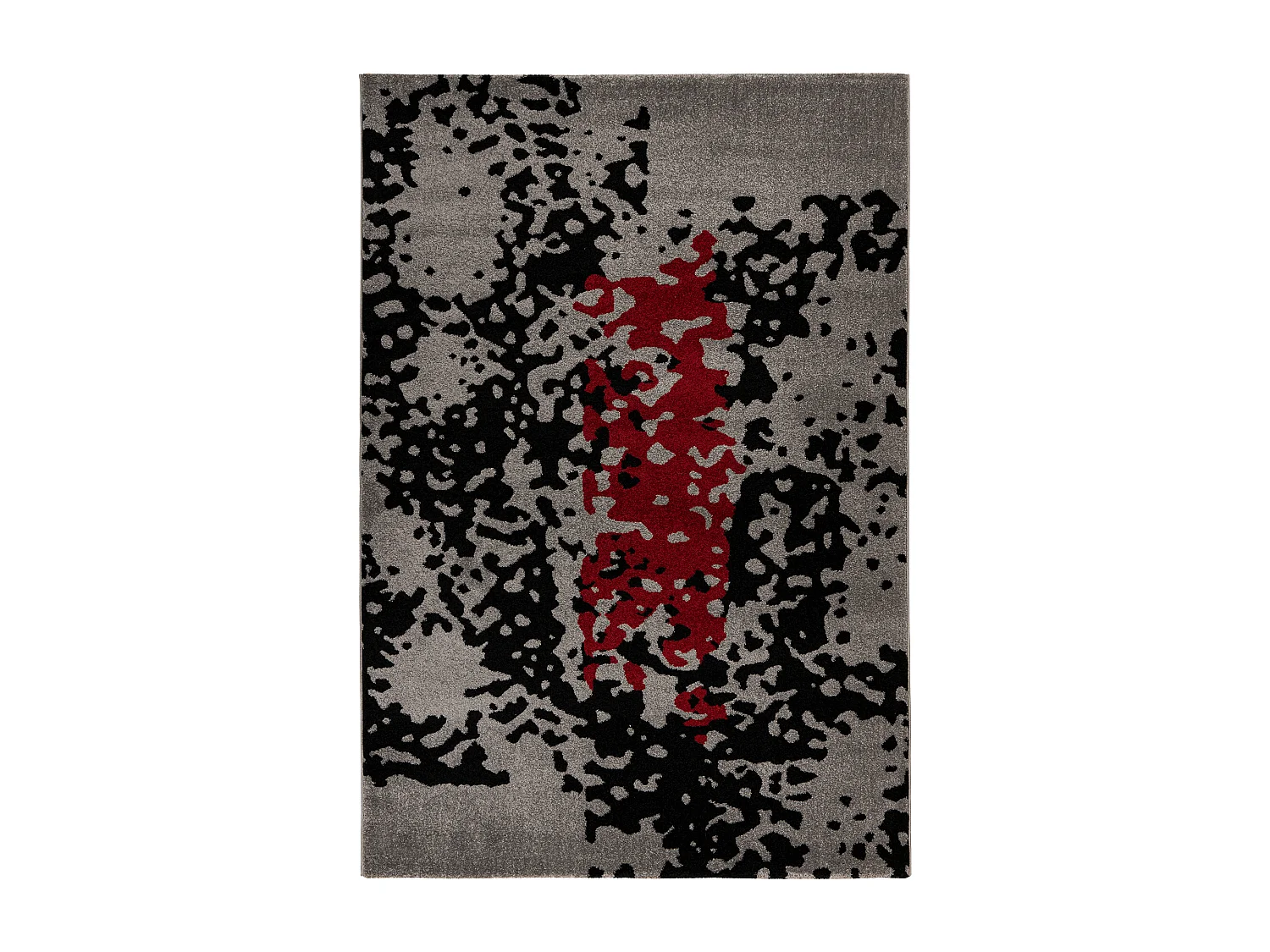 Tapis - Layla 300 Noir / Rouge 120cm x 170cm