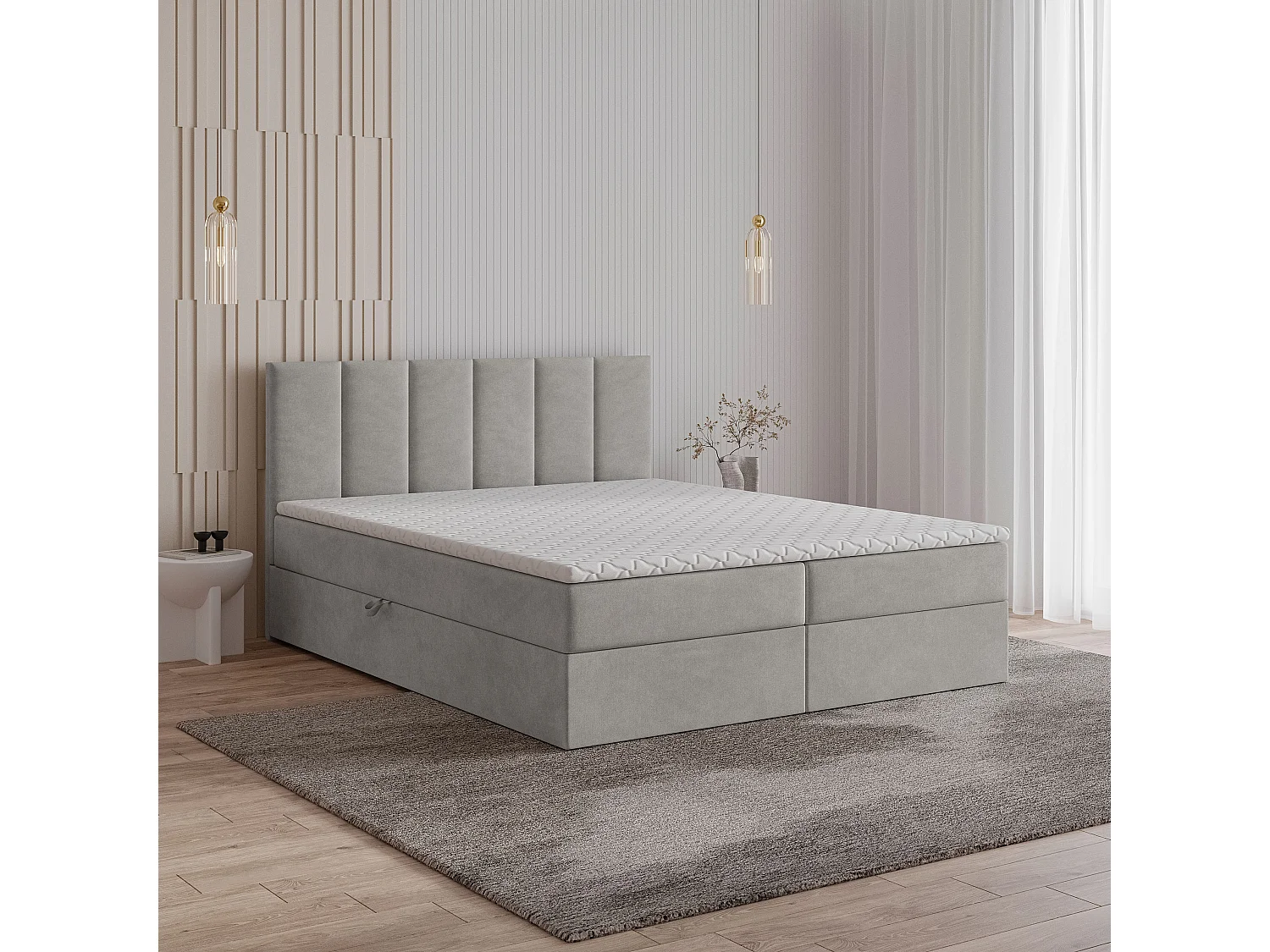 Lit continental MERIL