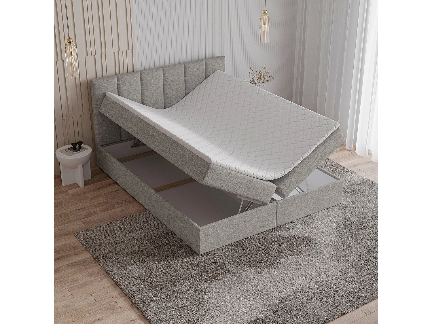 Lit continental MERIL