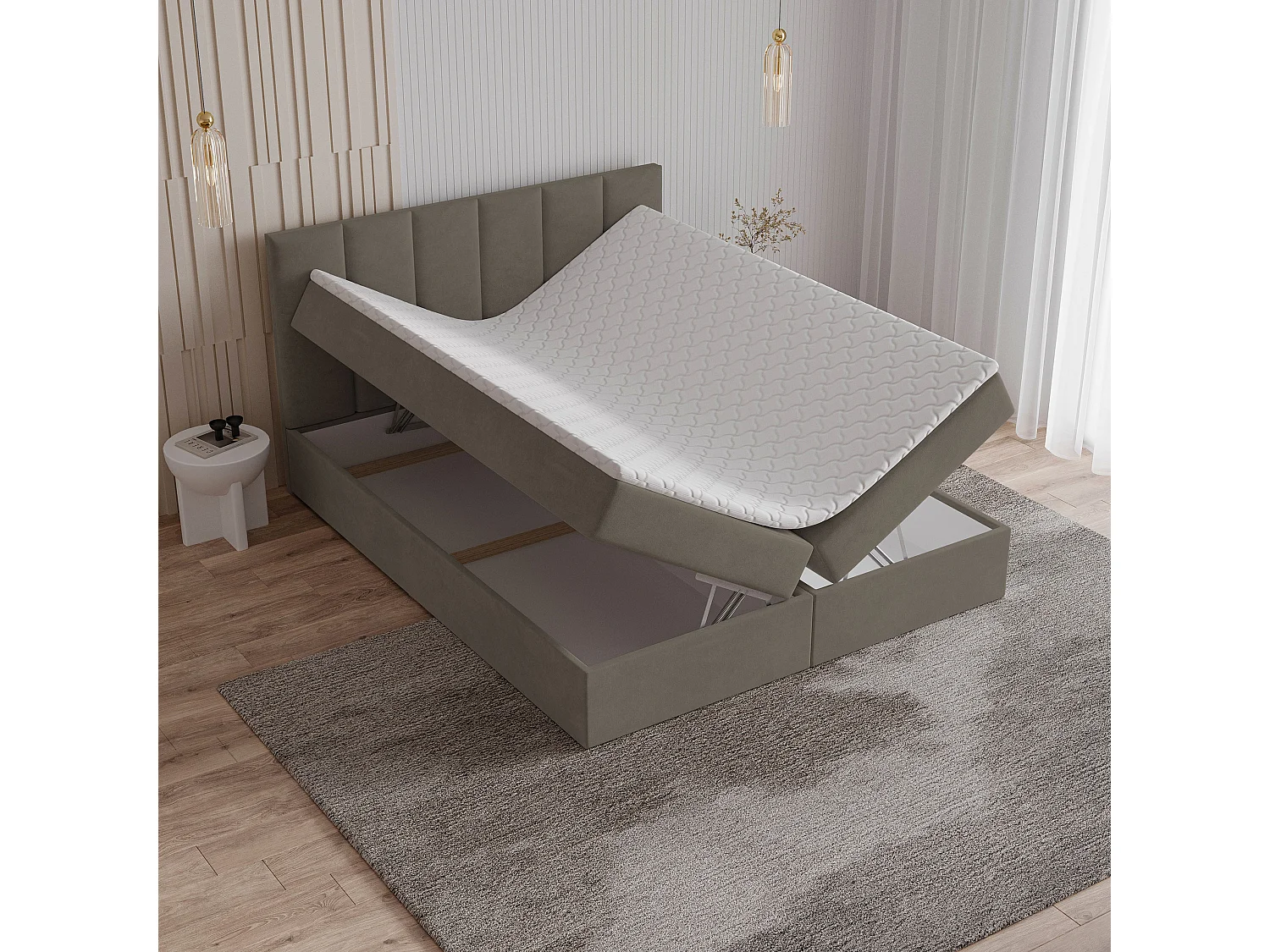 Lit continental MERIL