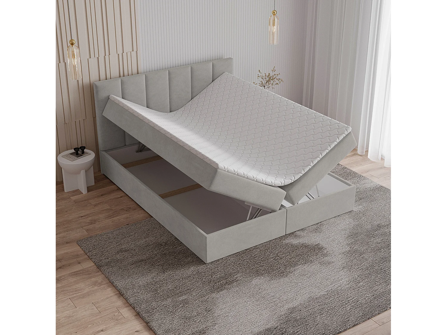 Lit continental MERIL