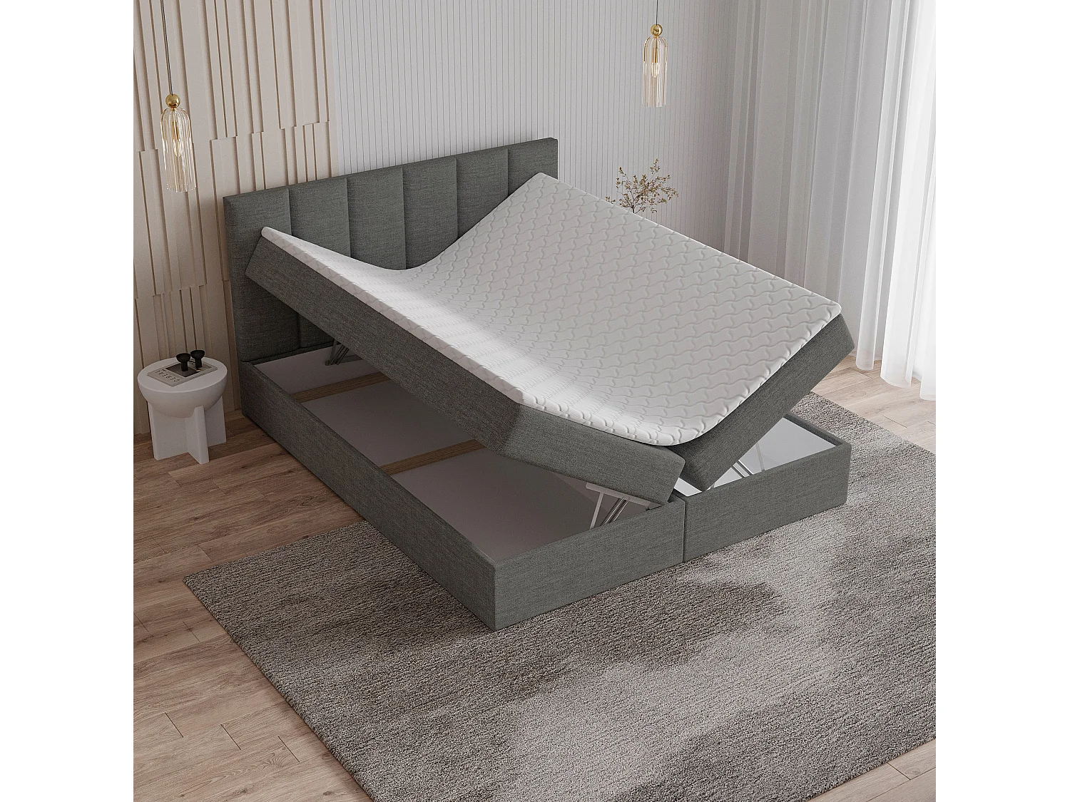 Lit continental MERIL