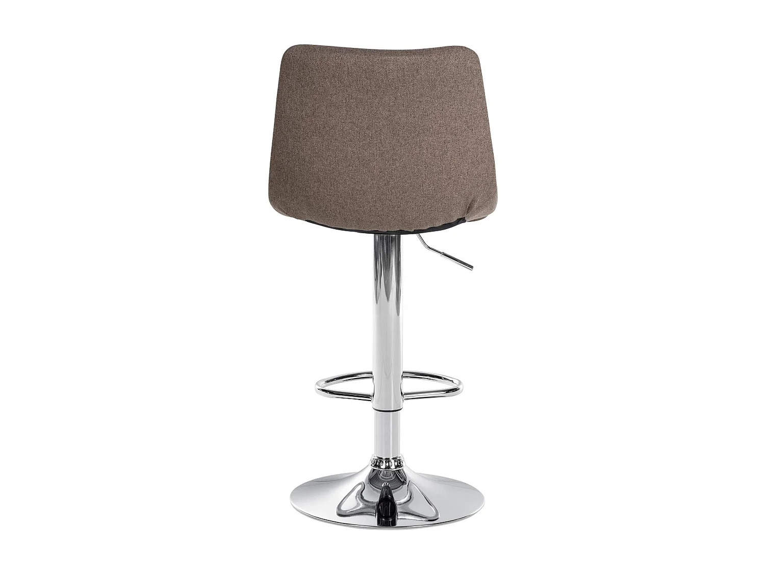 Barhocker - Stoff & Metall - taupe - Jerry