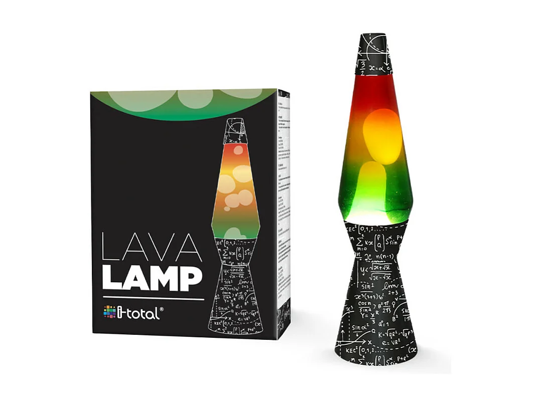 Lampe à Lave en verre MATEMATIK