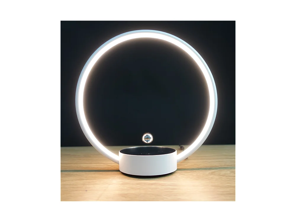 Lampe à lévitation Design CIRCLO blanc