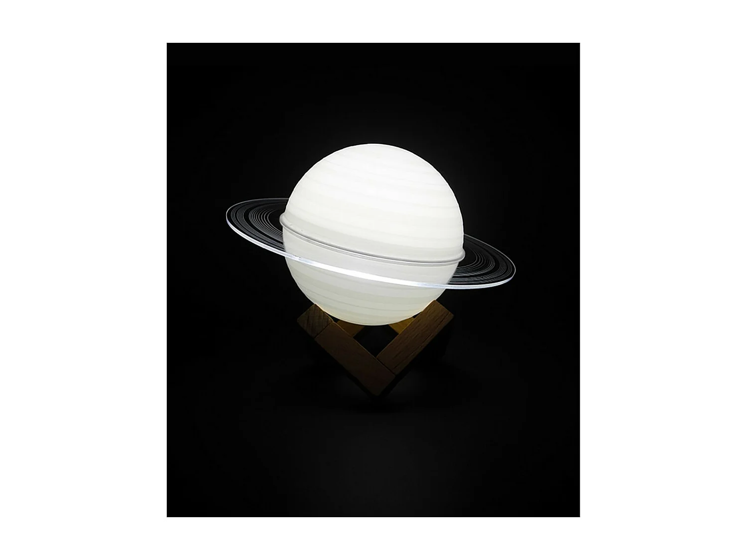 Lampe déco SATURNE 3D multicolore