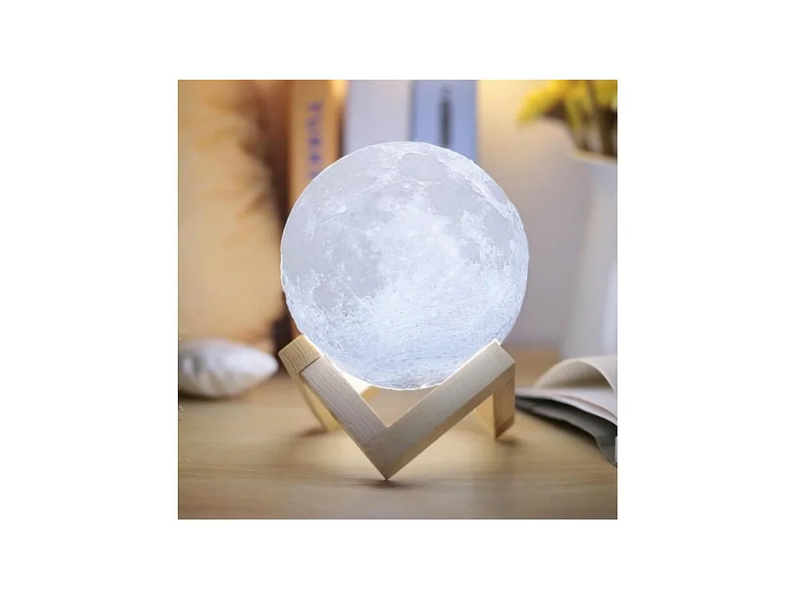 Lampe à poser MoovyMoon Lune 15 cm