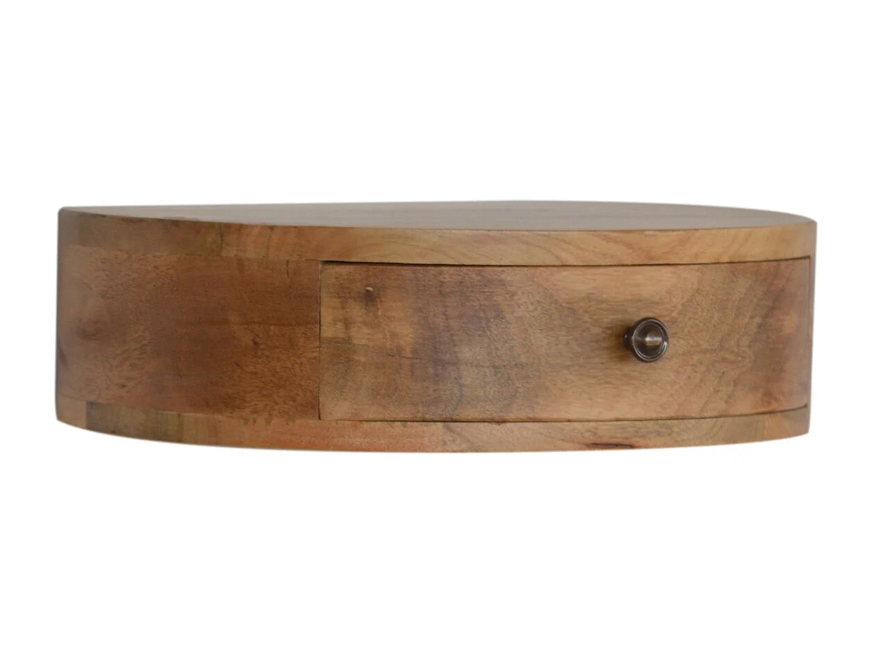 Table de Nuit Arrondie Murale