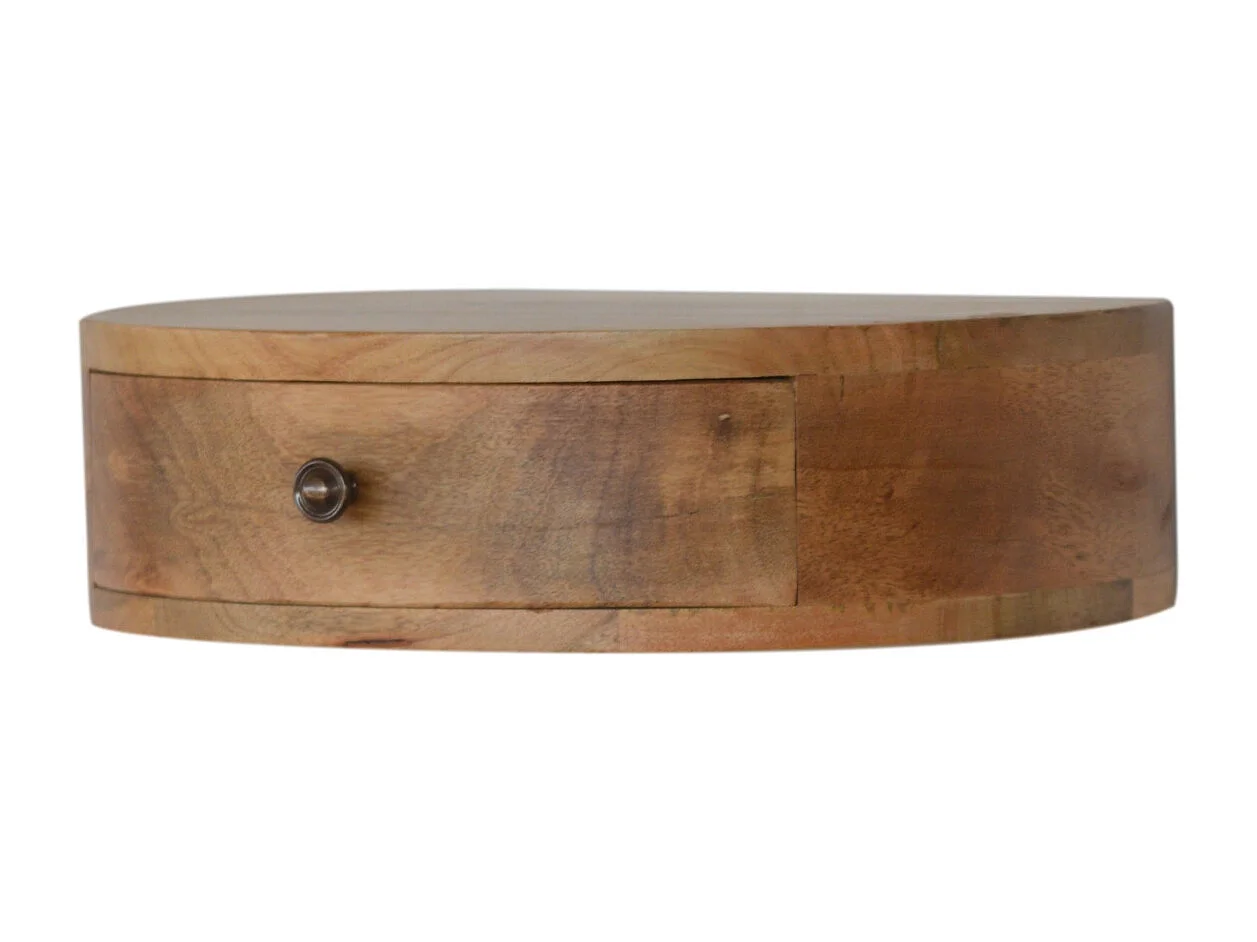 Table de Nuit Arrondie Murale