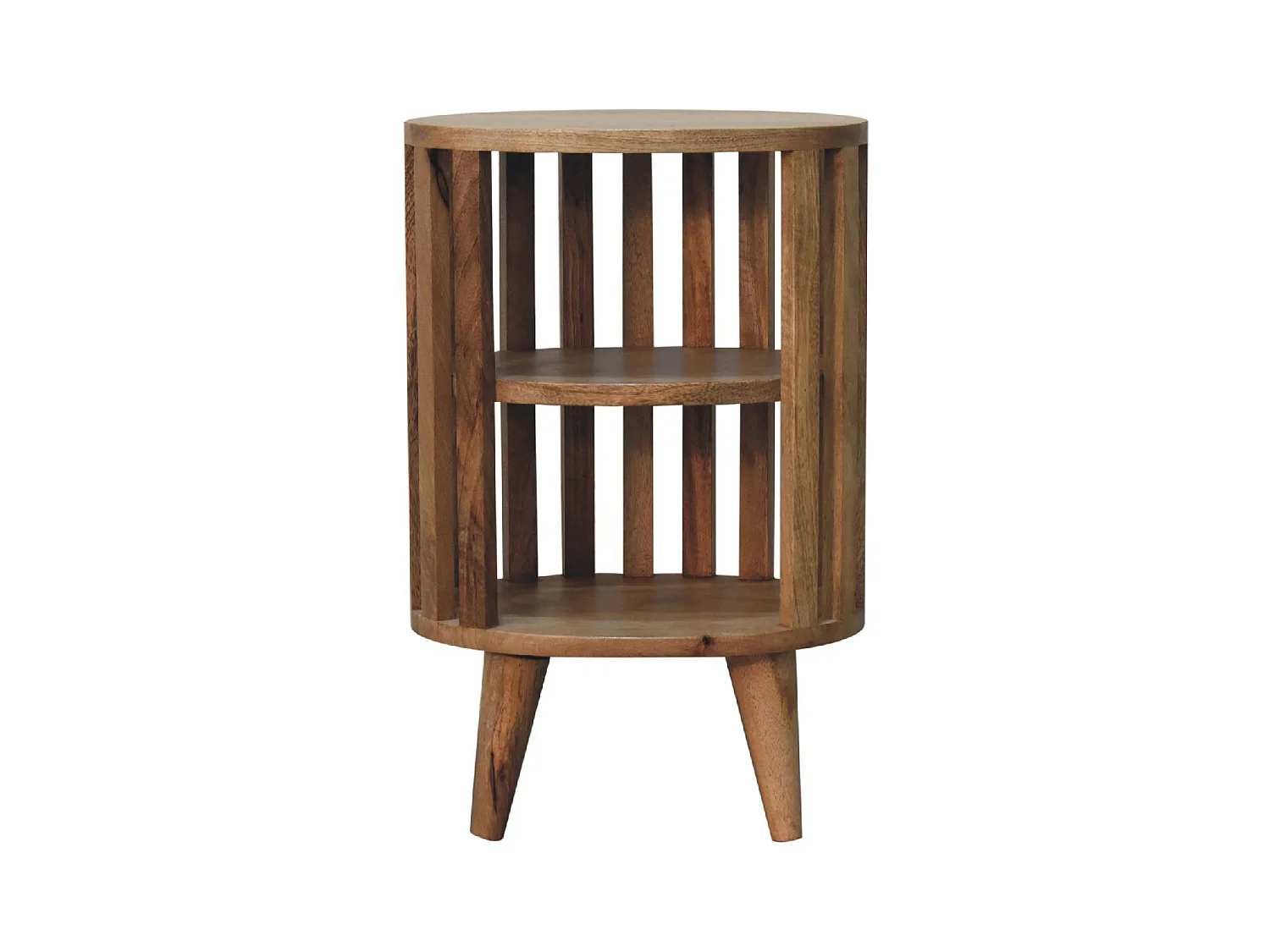 Table de Chevet Ariella à Double Étagère.