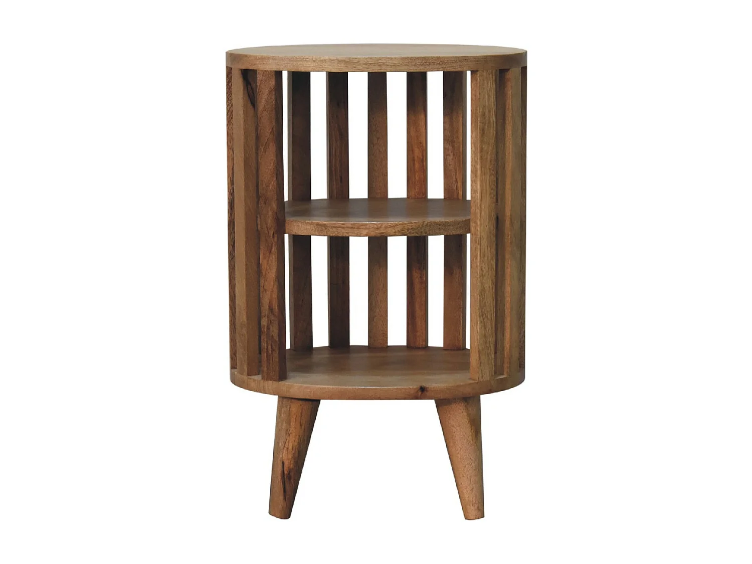 Table de Chevet Ariella à Double Étagère.