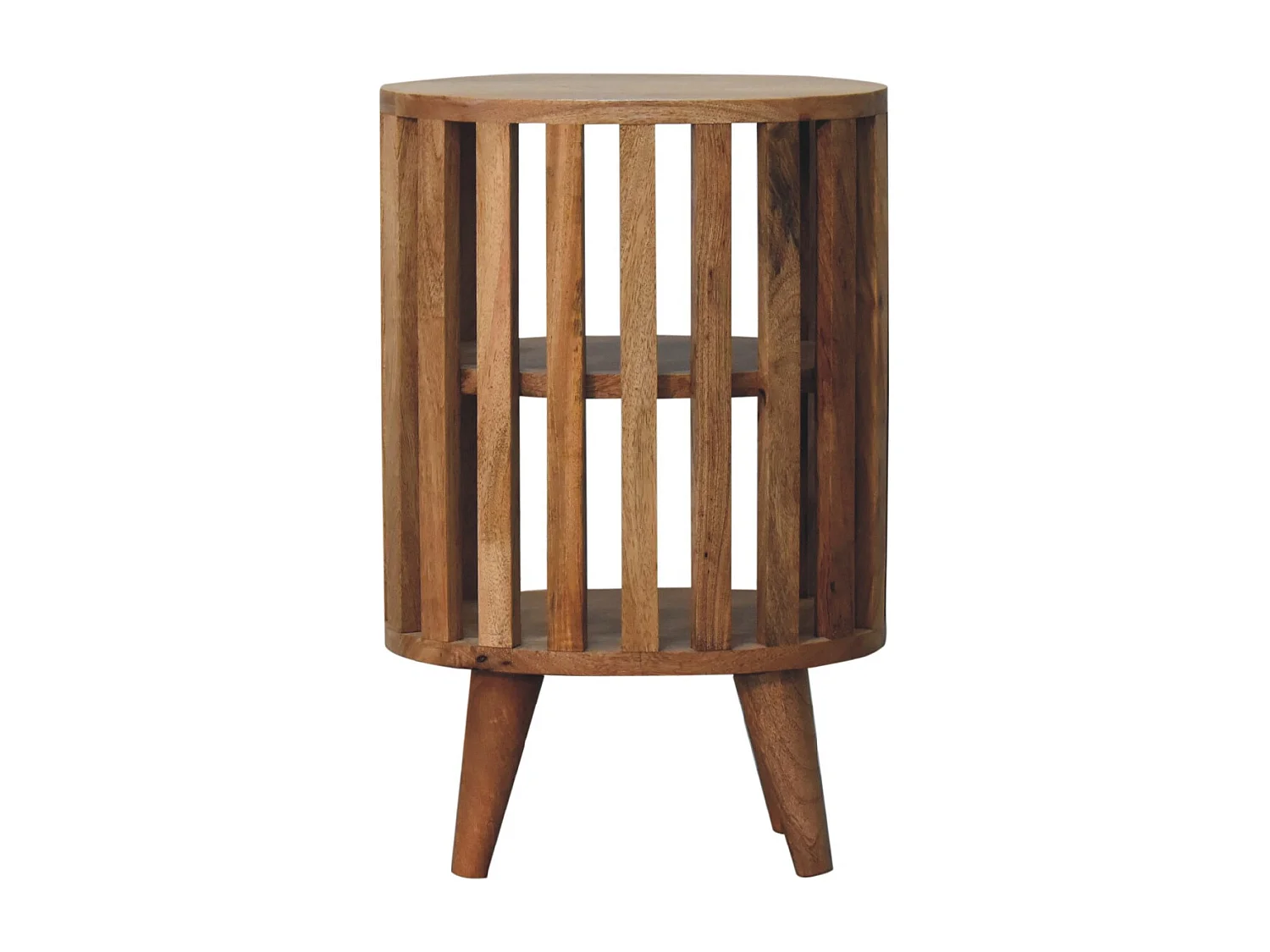 Table de Chevet Ariella à Double Étagère.