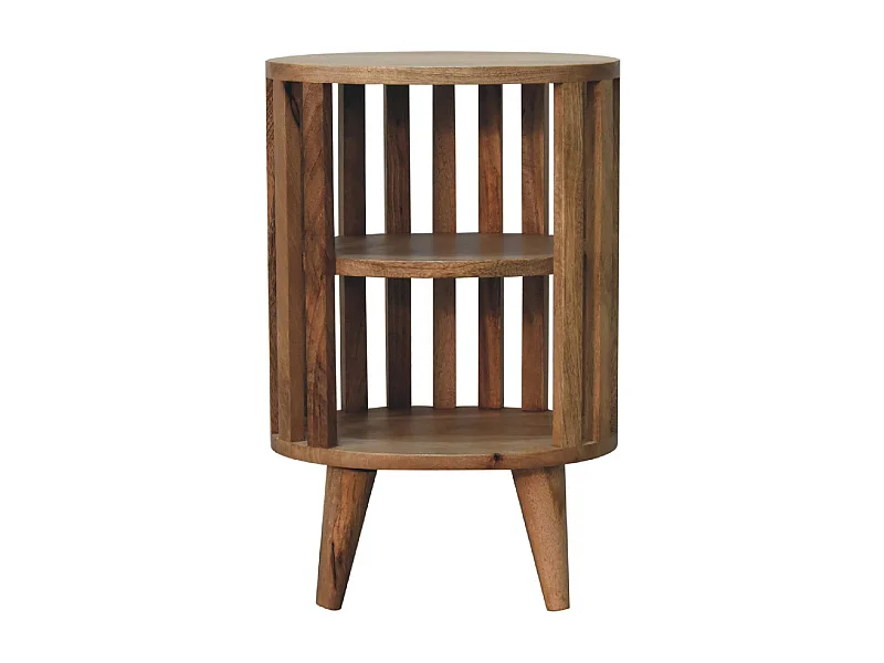 Table de Chevet Ariella à Double Étagère.