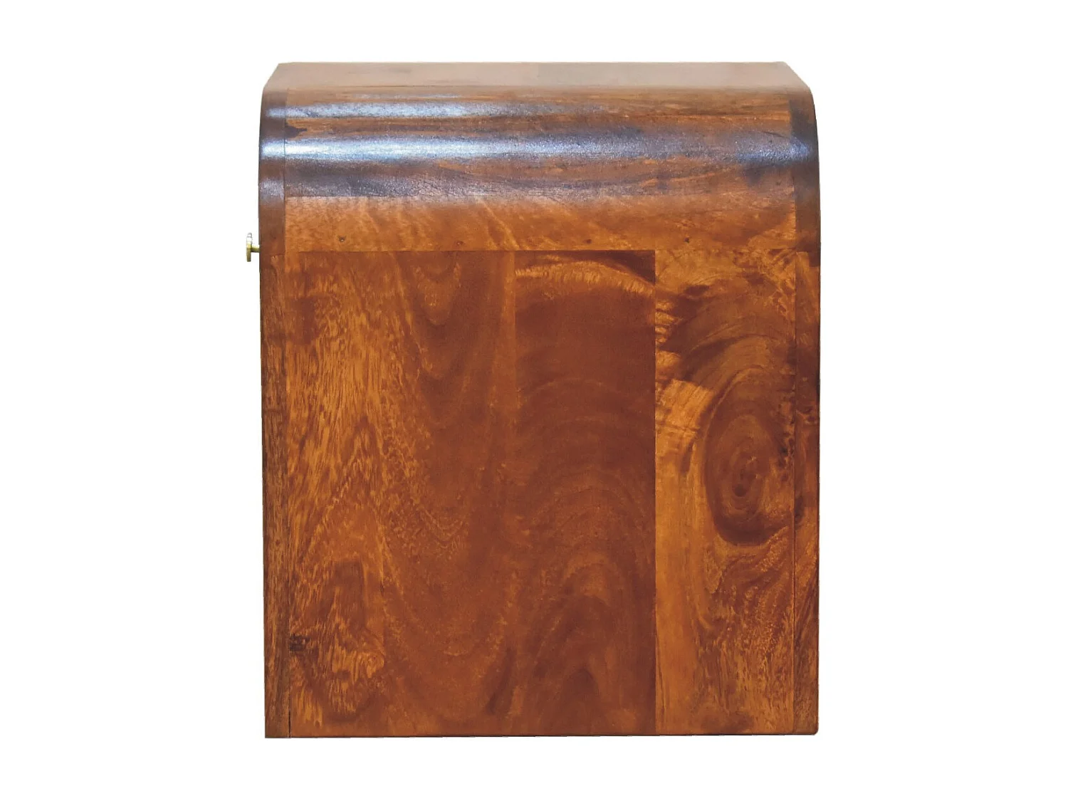 Artisan Furniture Solid Wood Darcy Chestnut Bedside, 1 Drawer, Brown