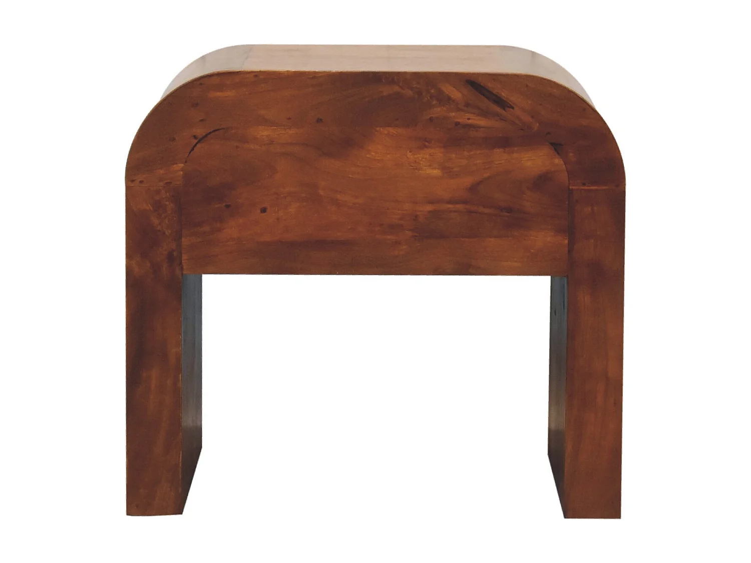 Artisan Furniture Solid Wood Darcy Chestnut Bedside, 1 Drawer, Brown