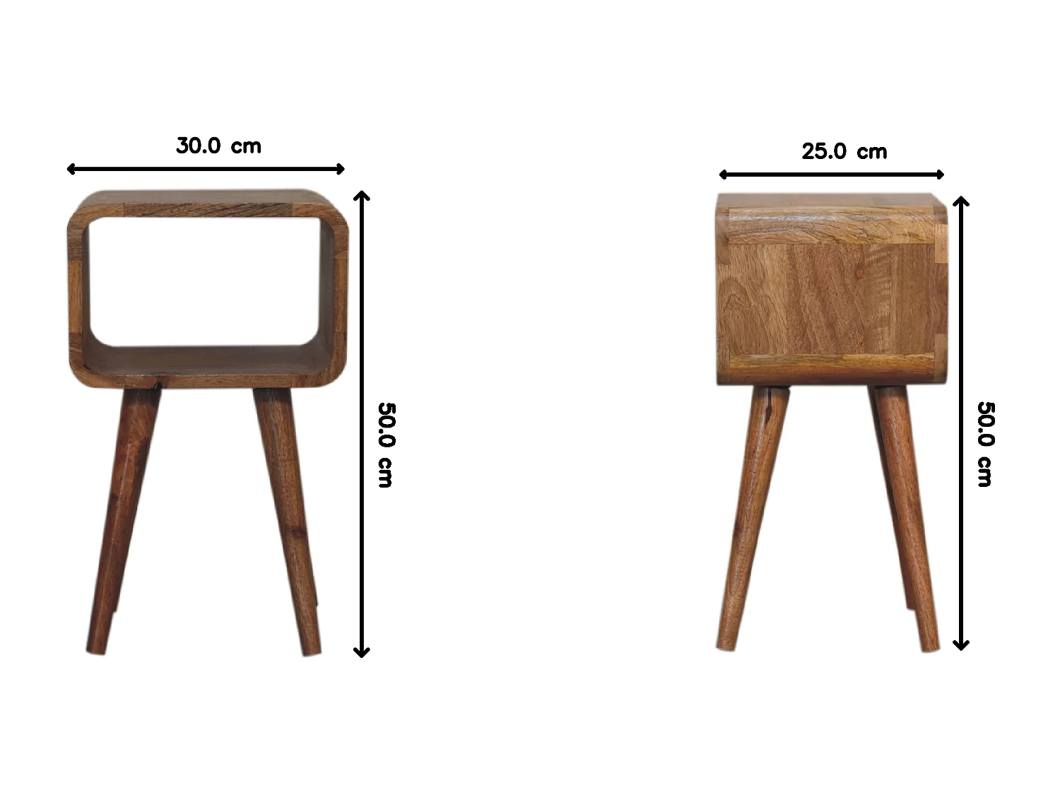 NACHTTISCH aus Massivholz