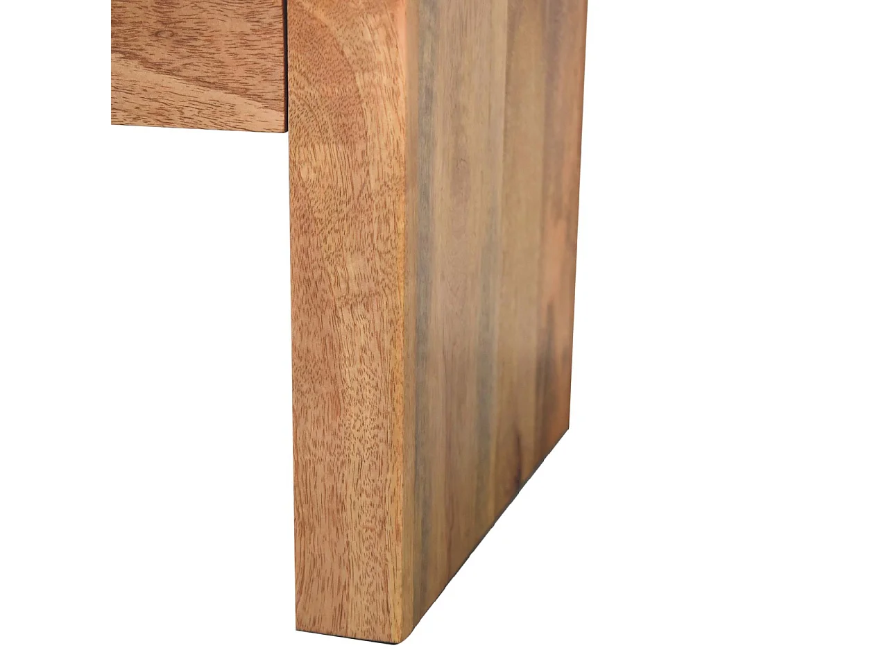 Artisan Furniture Comodino Darcy in Legno Massello di Castagno con 1 Cassetto, Notte per Camera da Letto