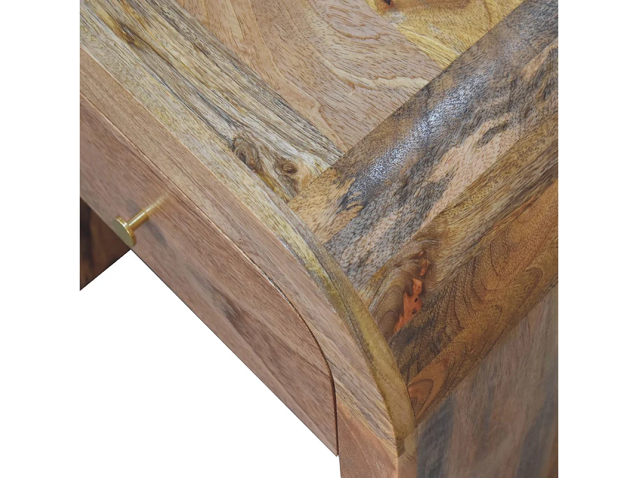 Nachttisch Darcy von Artisan Furniture, 1 Schublade, hellbraun