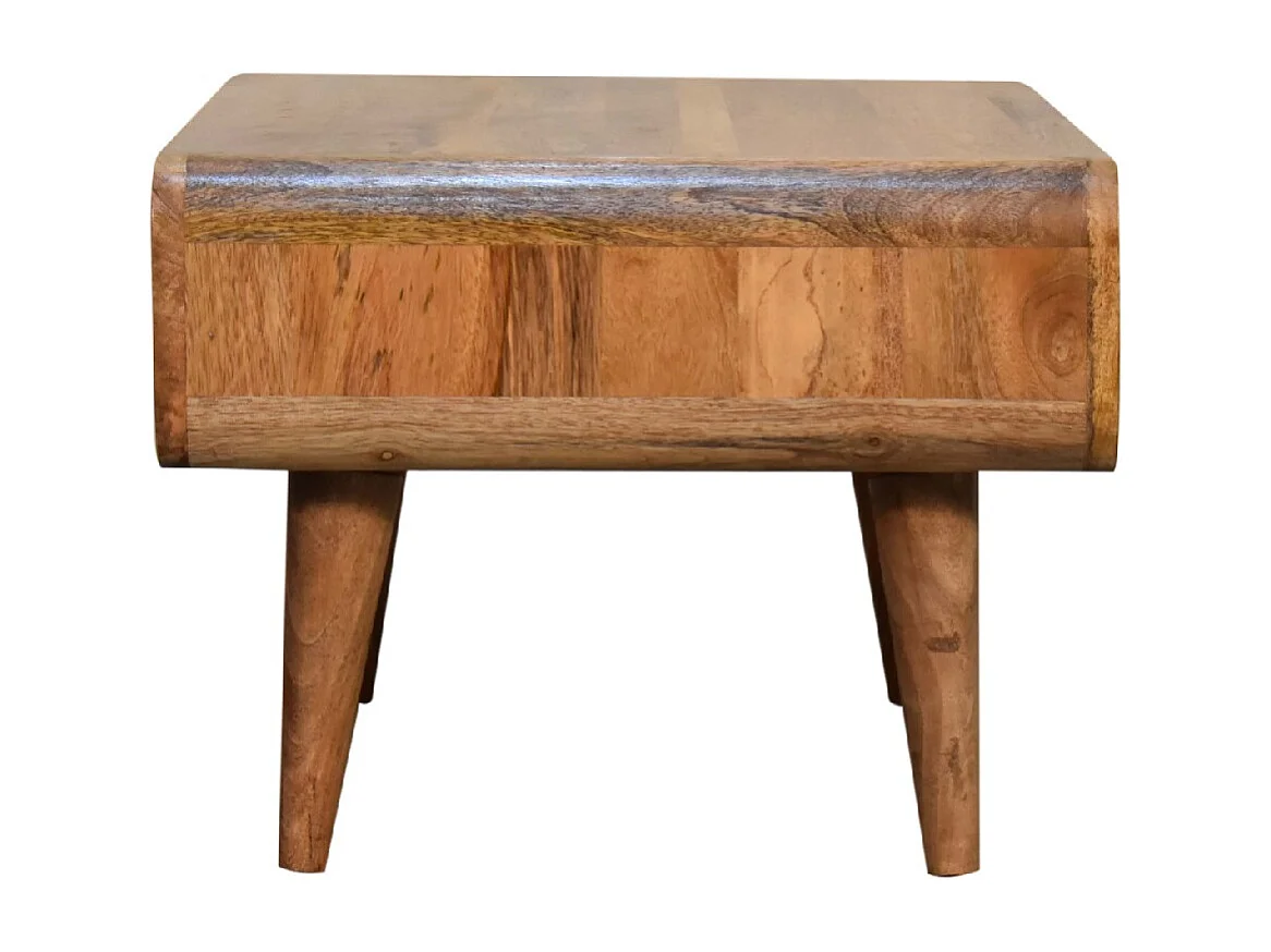 Artisan Furniture Massief Houten Open Eiken-achtige Mediakast, Woonkamer