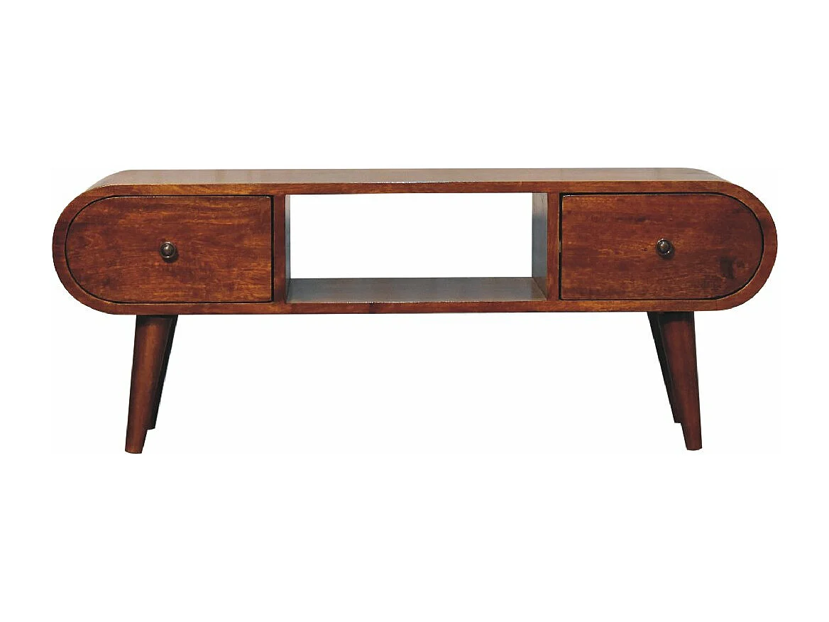 Artisan Furniture Massief Houten Kastanje London TV Stand, Woonkamer
