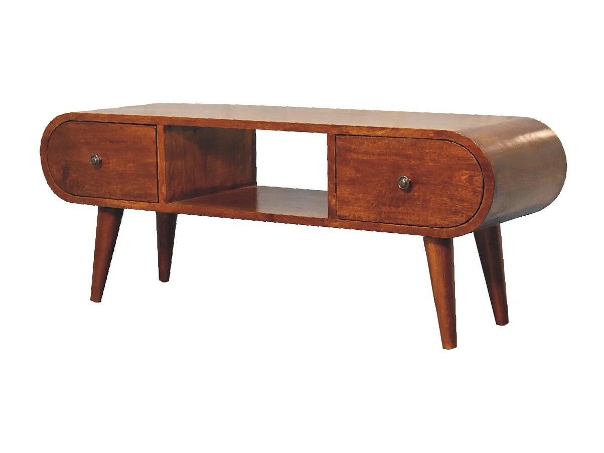 Artisan Furniture Massief Houten Kastanje London TV Stand, Woonkamer