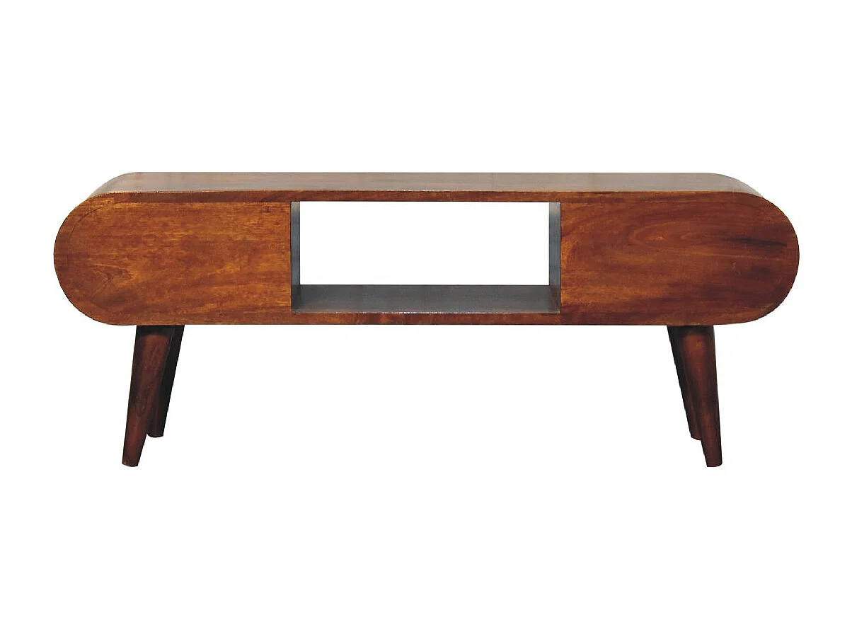 Artisan Furniture Massivholz-TV-Möbel aus Kastanienholz London