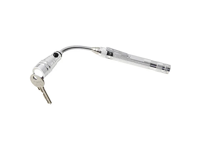 Lampe-torche LED télescopique et aimantée 10 lm