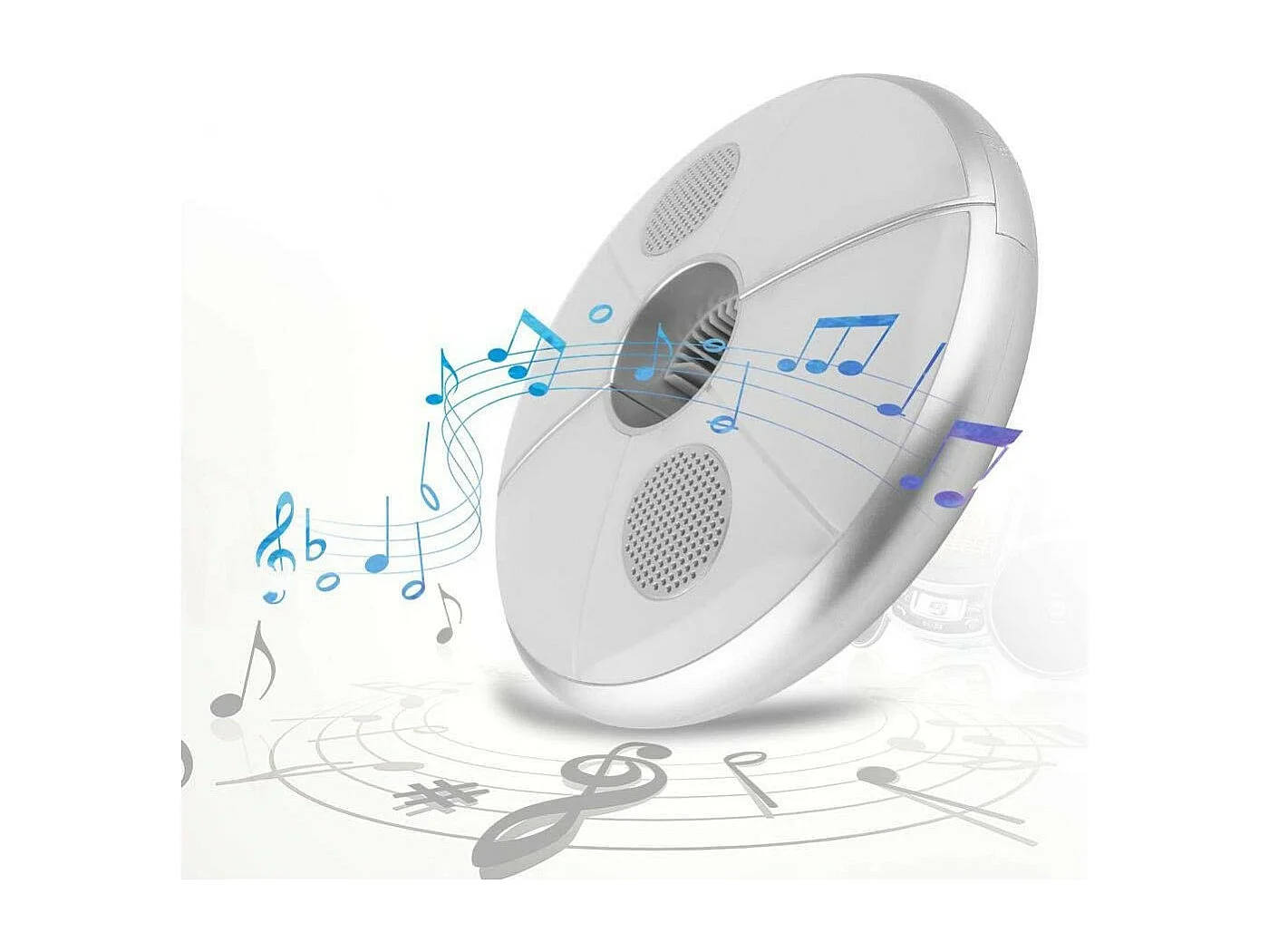 Lampe LED pour parasol avec enceinte sans fil PARASOUND