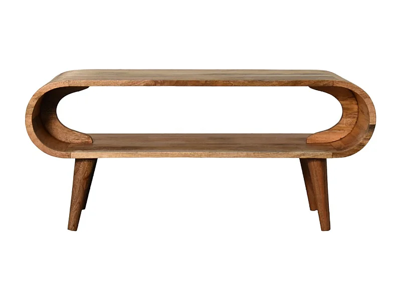 Table basse Amaya en chêne nordique.