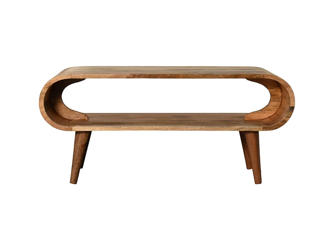 Table basse Amaya en chêne nordique.