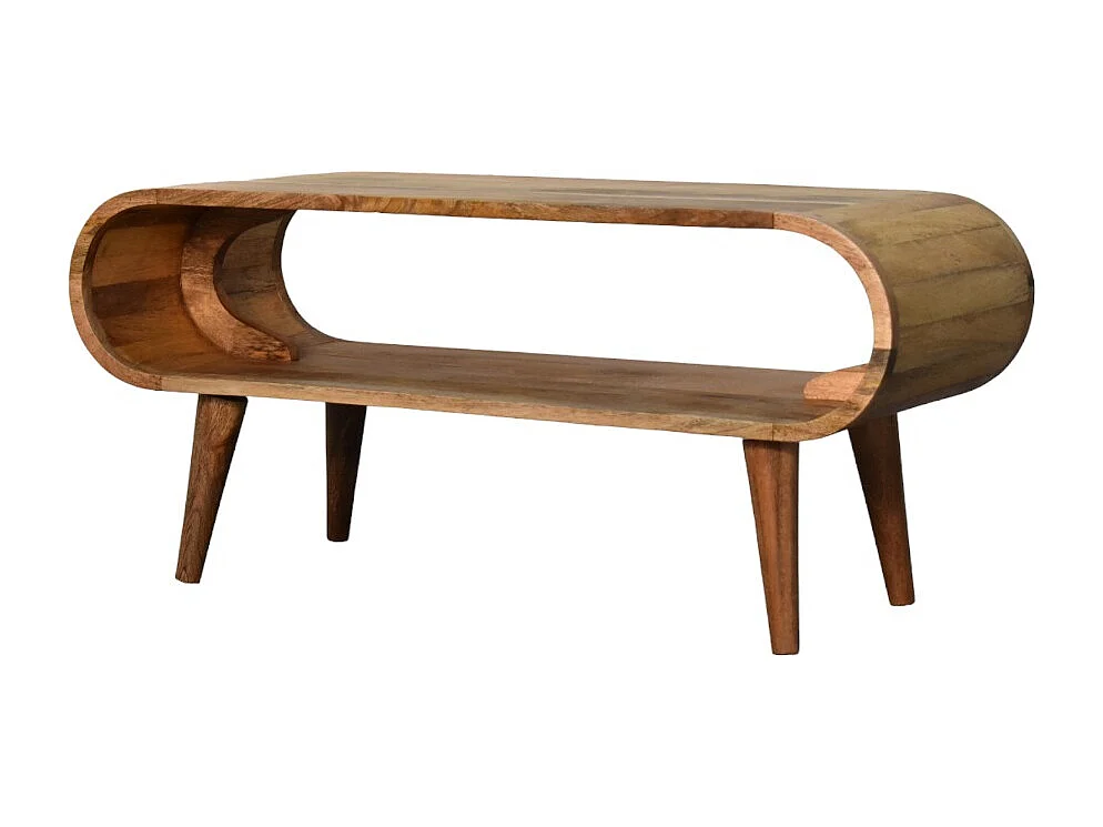 Table basse Amaya en chêne nordique.