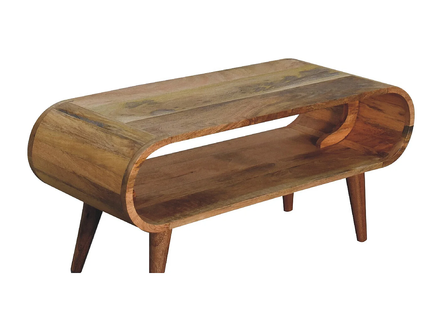 Table basse Amaya en chêne nordique.