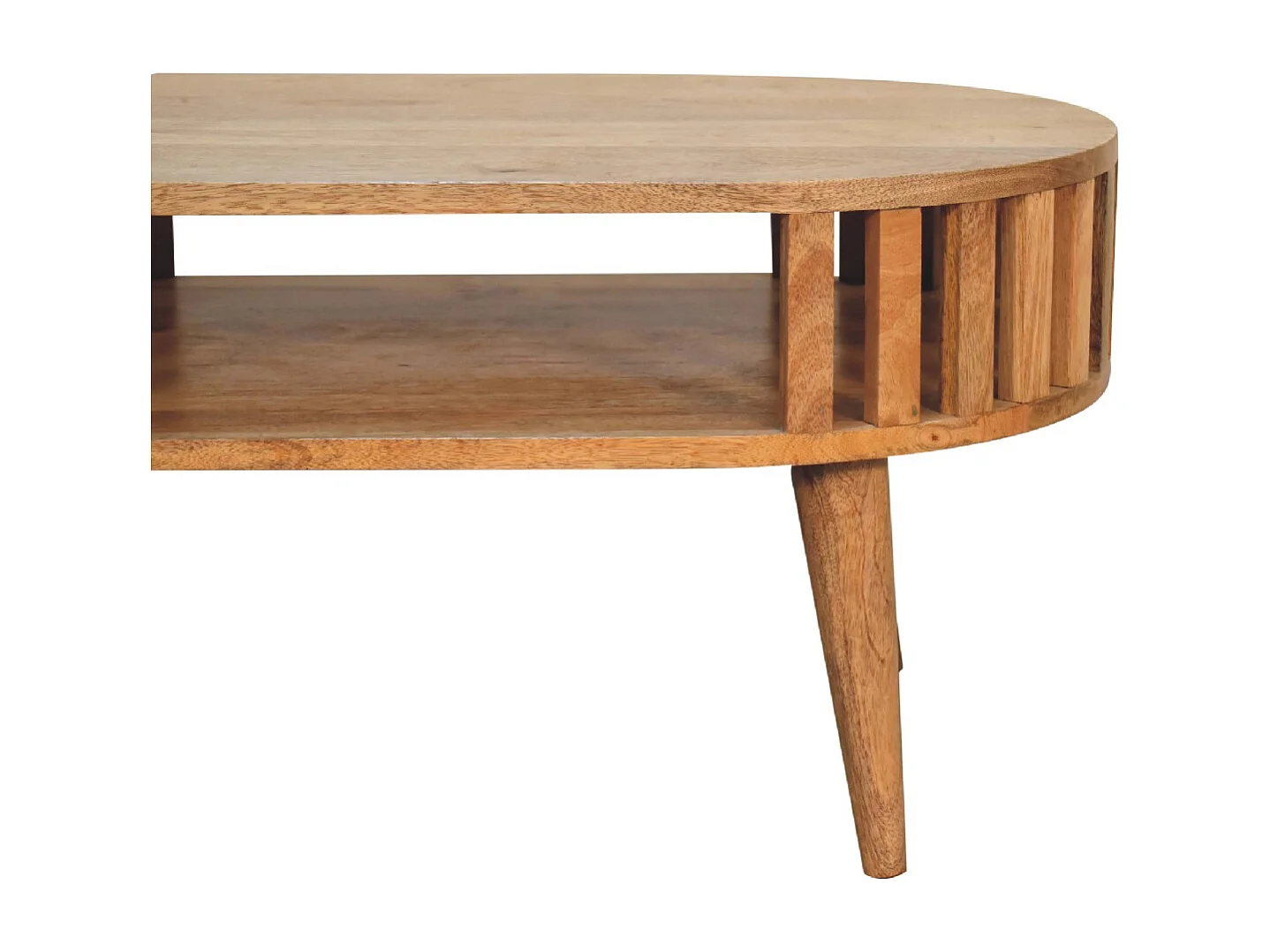 Artisan Furniture Mesa de Café de Madera Sólida Oak-ish Ariella, Sala de Estar