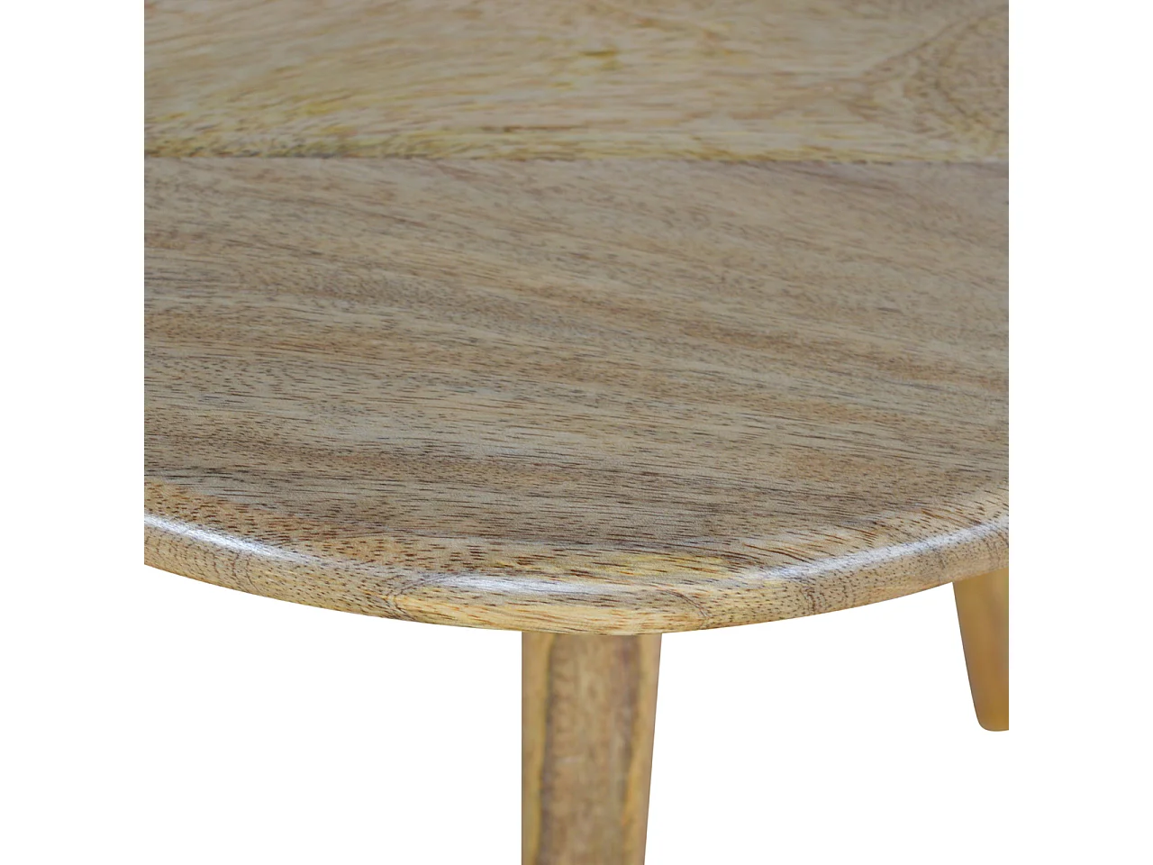 Artisan Furniture Sgabelli Nordic Nesting in Legno Massello Quercia, Soggiorno o Seduta in Camera da Letto