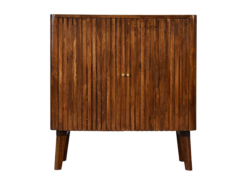 Szafa Artisan Furniture Reeve, 2 drzwi, 2 półki wewnętrzne, brązowa