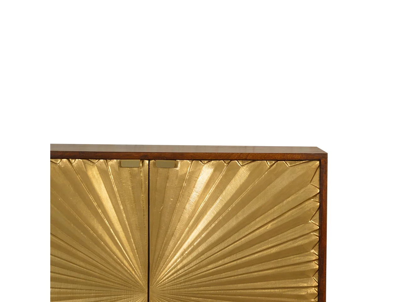 Möbelstück Manila Gold von Artisan Furniture, 2 Innenregale, goldbraune Mischung