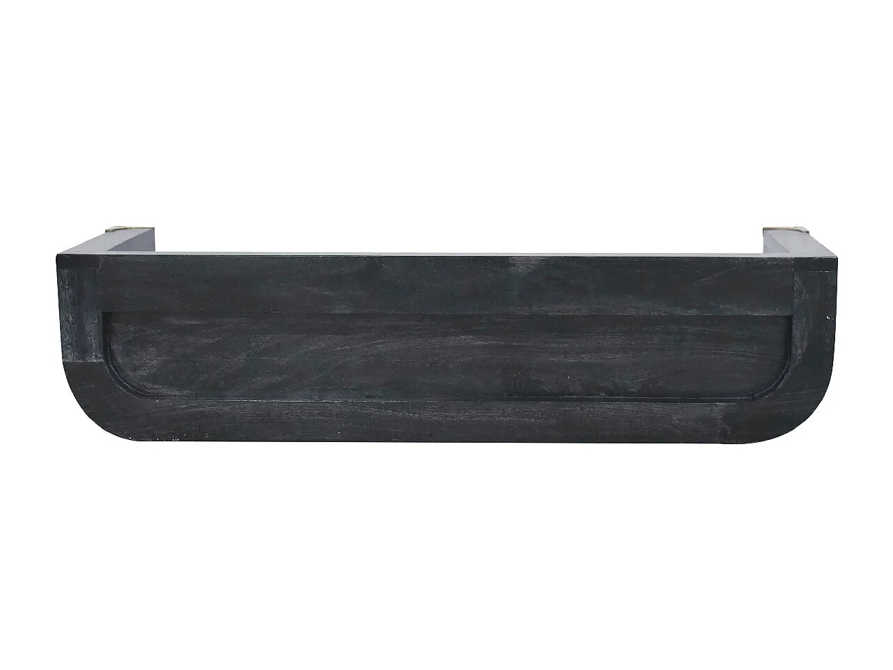 Artisan Furniture Solid Wood Indira Floating Console Table, Black Color