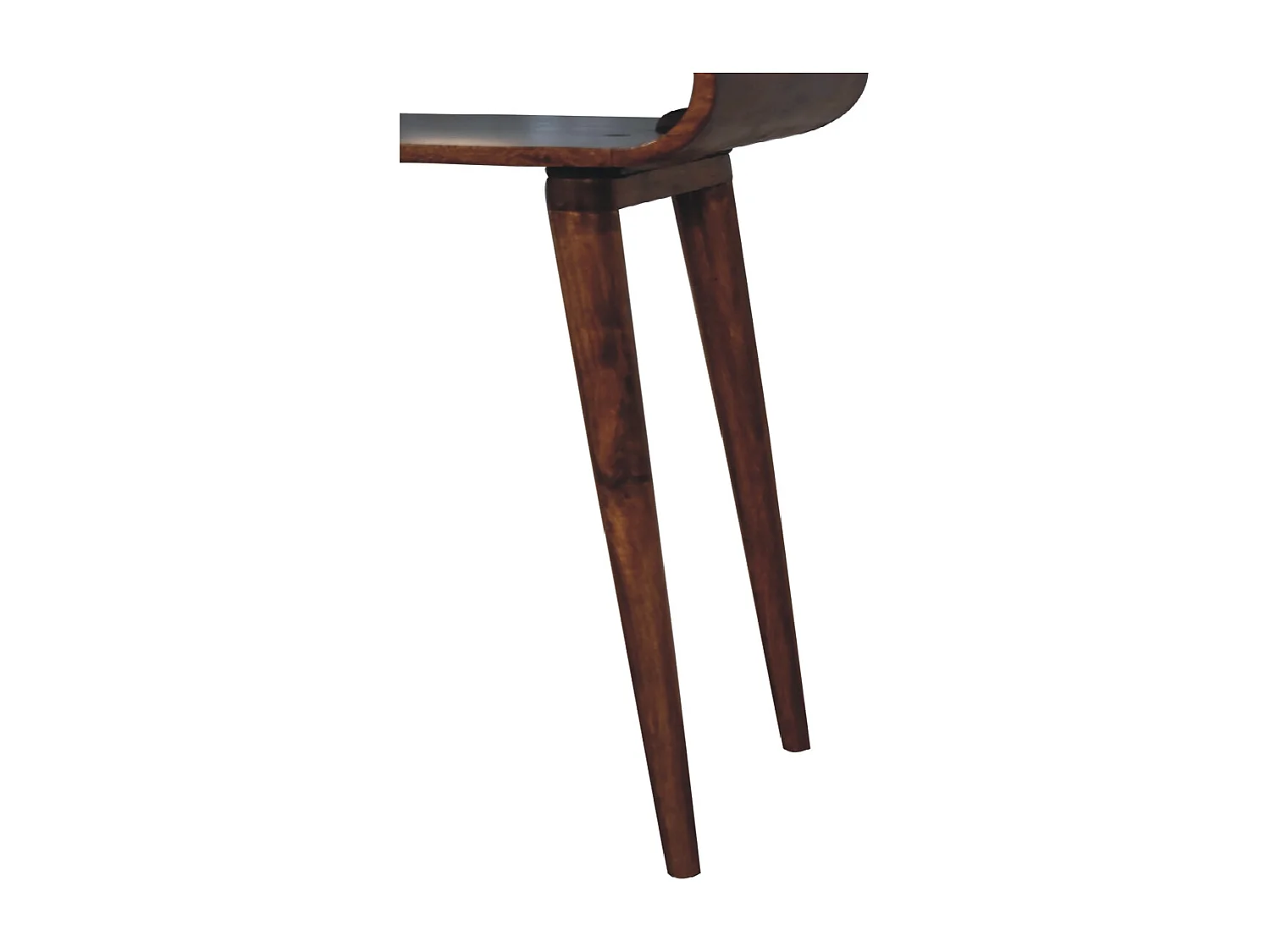 Konsole Amaya im nordischen Stil von Artisan Furniture, 1 offenes Fach, dunkelbraun