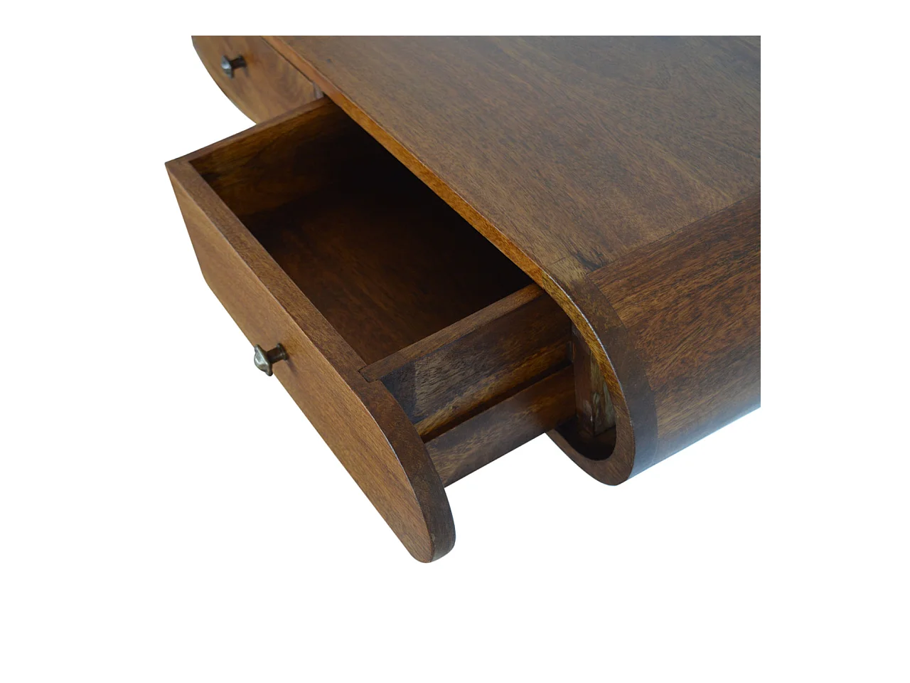 Console flottante en châtaignier Londres.