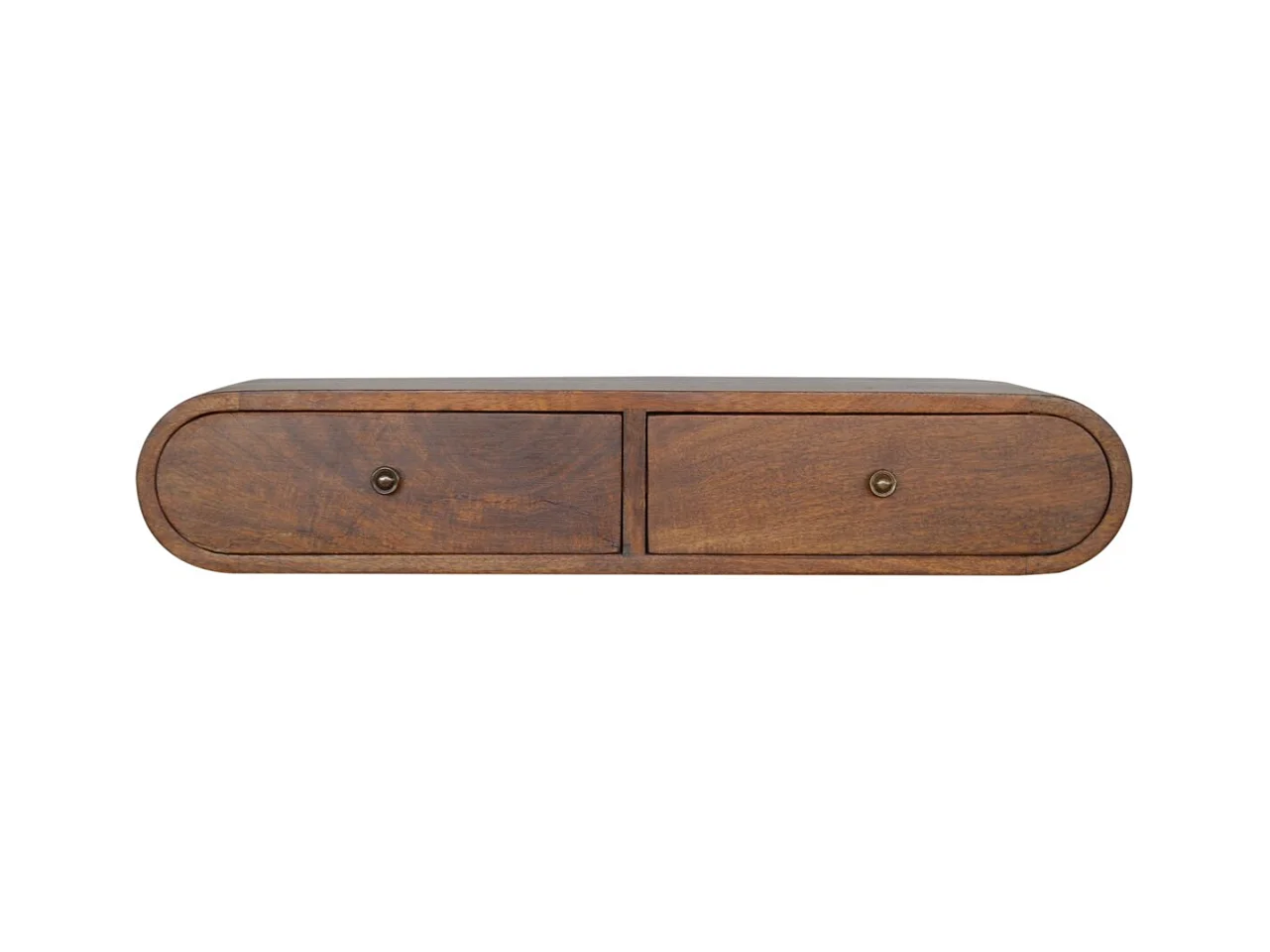 Console flottante en châtaignier Londres.