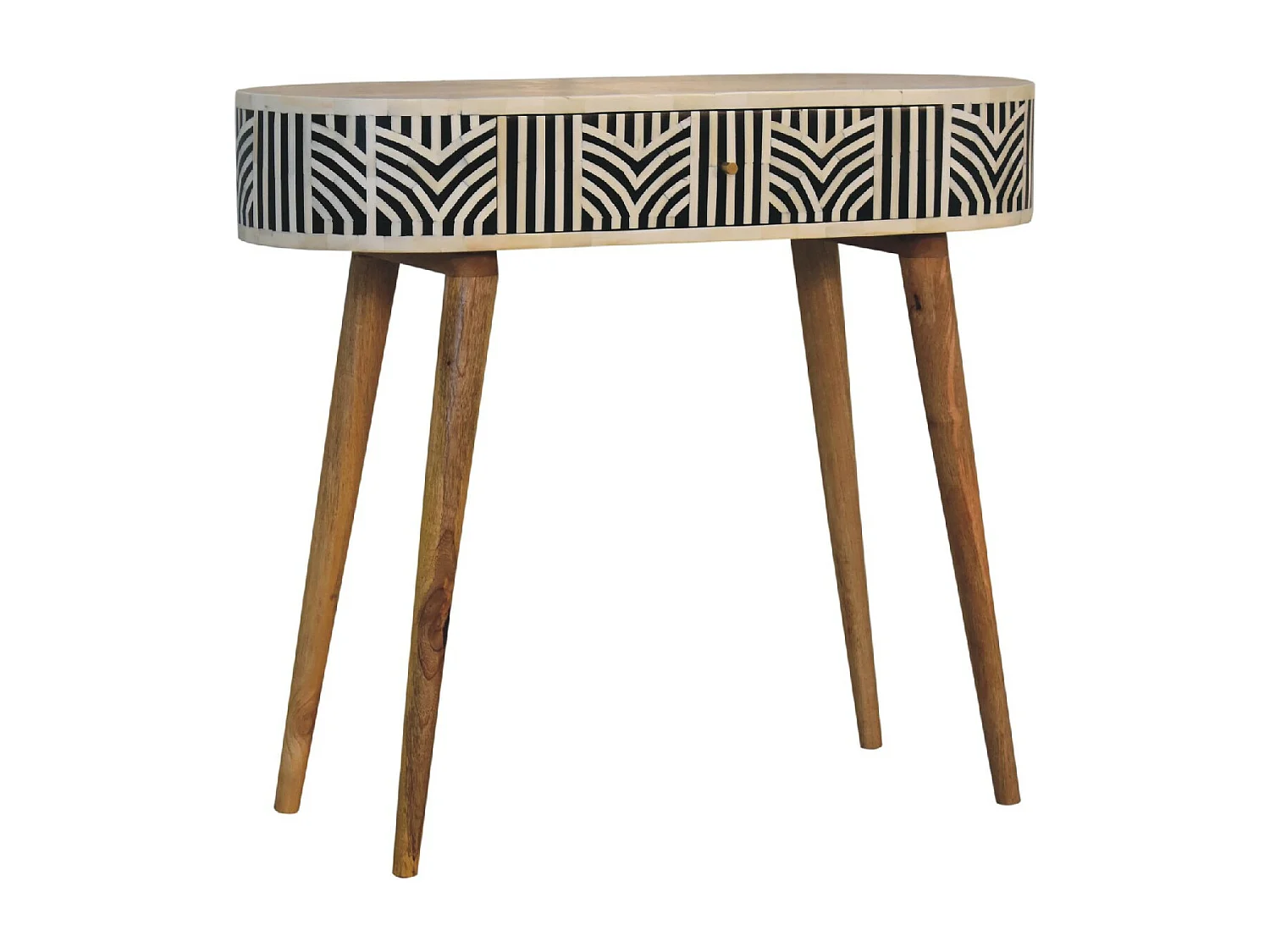 Table Console en Incrustation d'Os Edessa