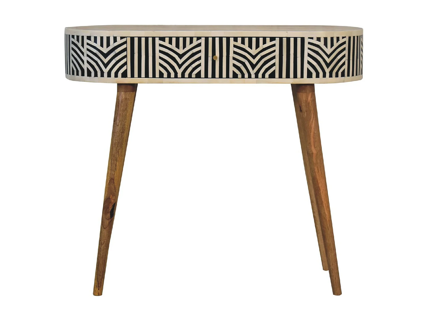 Table Console en Incrustation d'Os Edessa