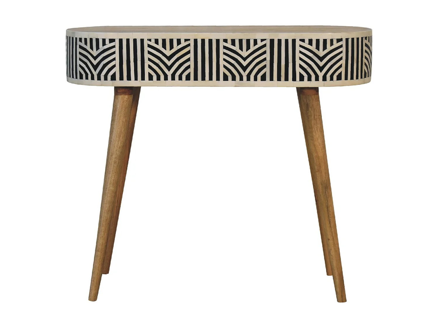 Table Console en Incrustation d'Os Edessa