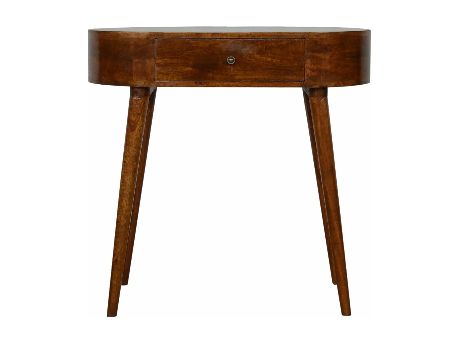 Artisan Furniture Orzechowa konsola Albion z 1 szufladą, klasyczny element przedpokoju