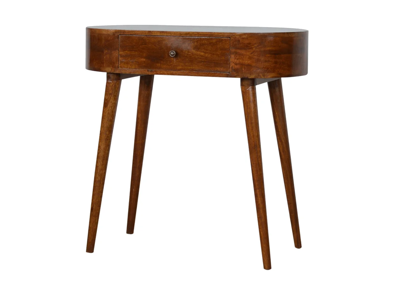 Albion chestnut console table.