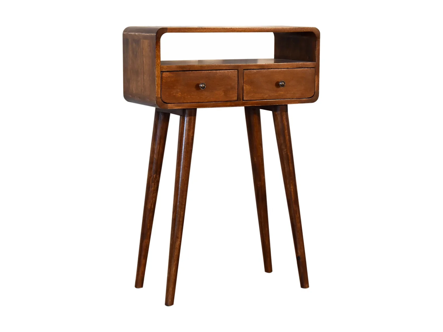 Table Console Mini en Châtaignier