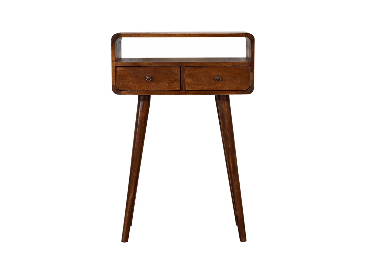 Table Console Mini en Châtaignier